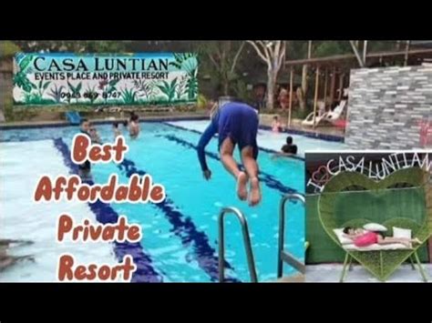 Best Affordable Private RESORT, (CASA LUNTIAN). .